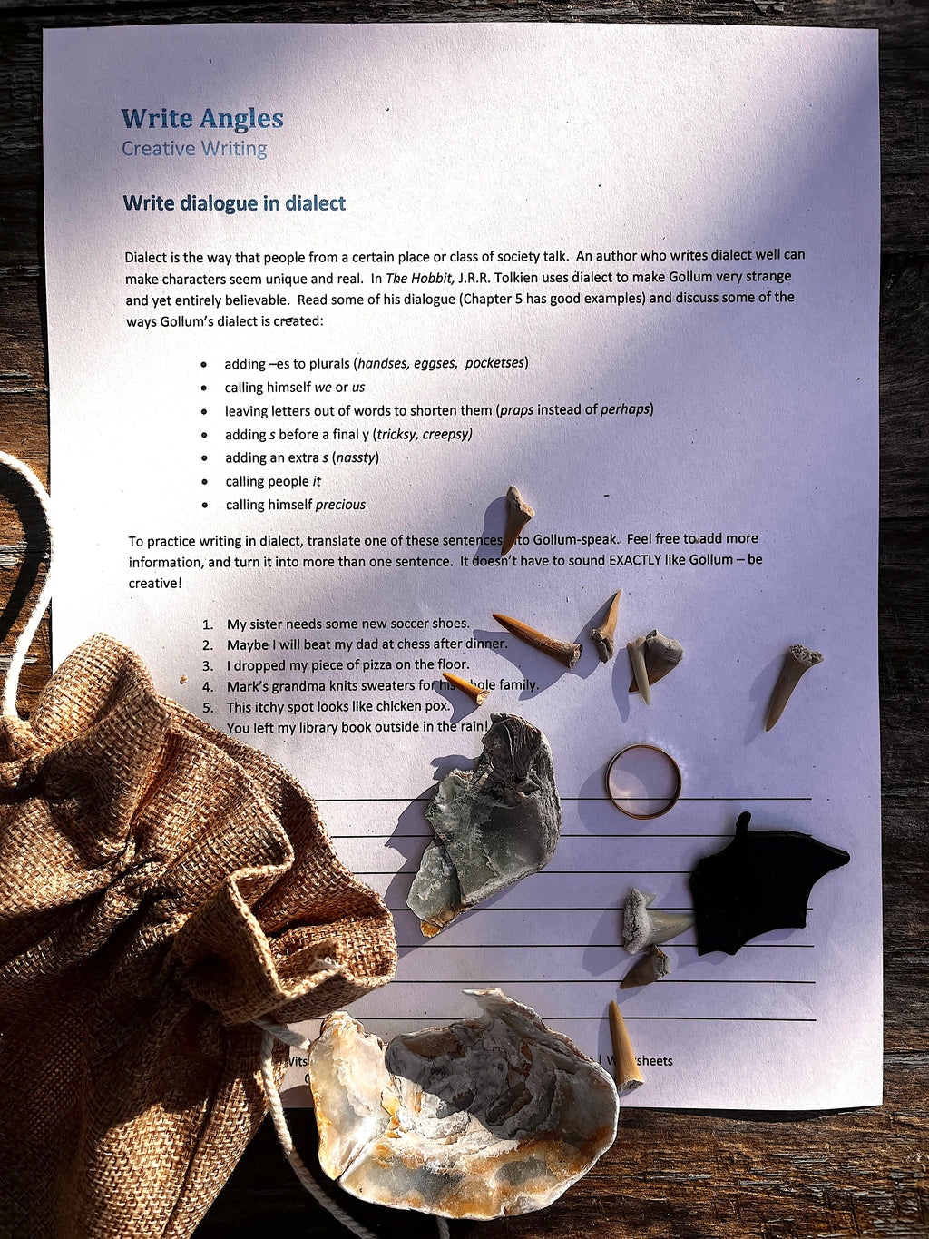 The LitWits Kit for THE HOBBIT