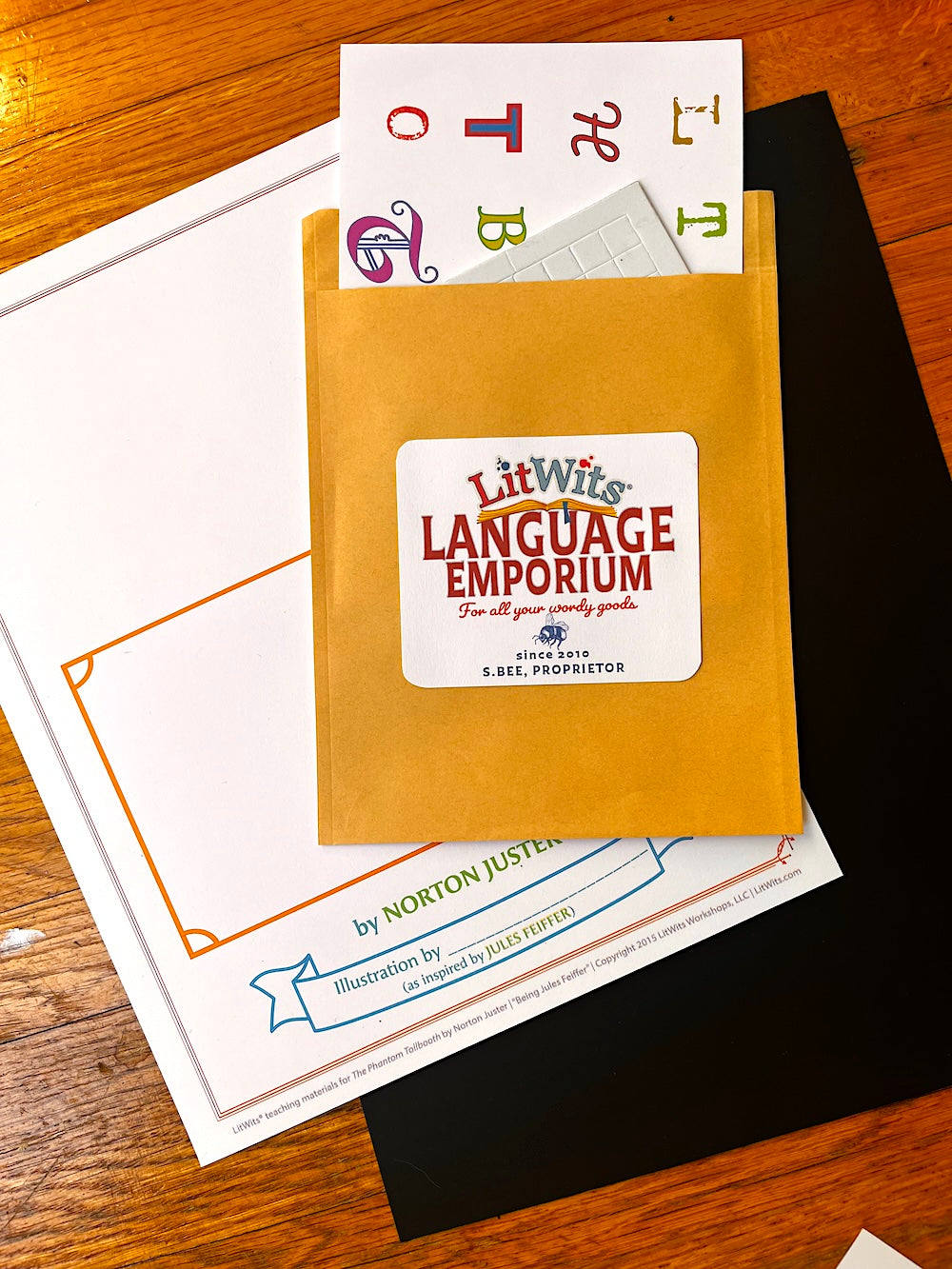 The LitWits Kit for THE PHANTOM TOLLBOOTH